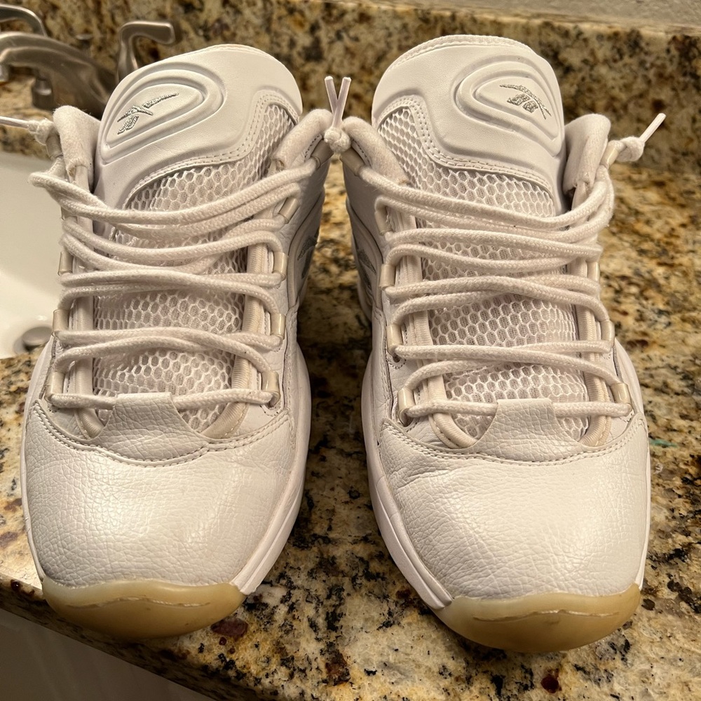 Reebok Question Low White/ Iverson size 13